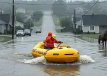 enxurrada em São João da Boa Vista