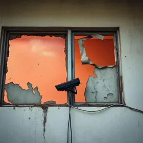 Câmeras mostram ladrões destruindo vitrines em Araraquara, SP