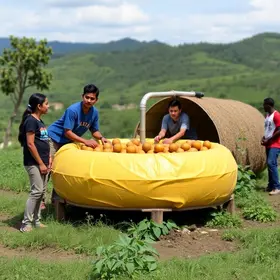 biodigestor de baixo custo