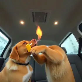 cachorro arteiro