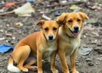 cães abandonados