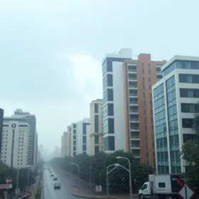 rajadas de vento em São Carlos