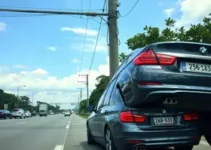 BMW acidente São João da Boa Vista