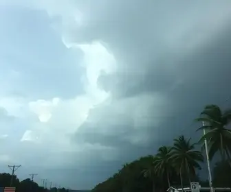 tempestade laranja