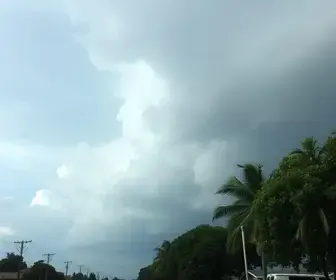 tempestade laranja